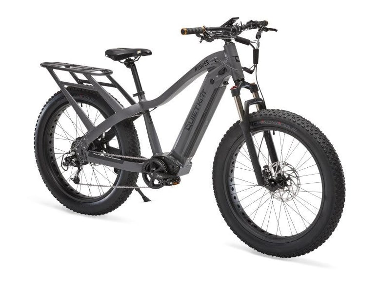 QuietKat - Ranger XR Large Charcoal Electric Bikes