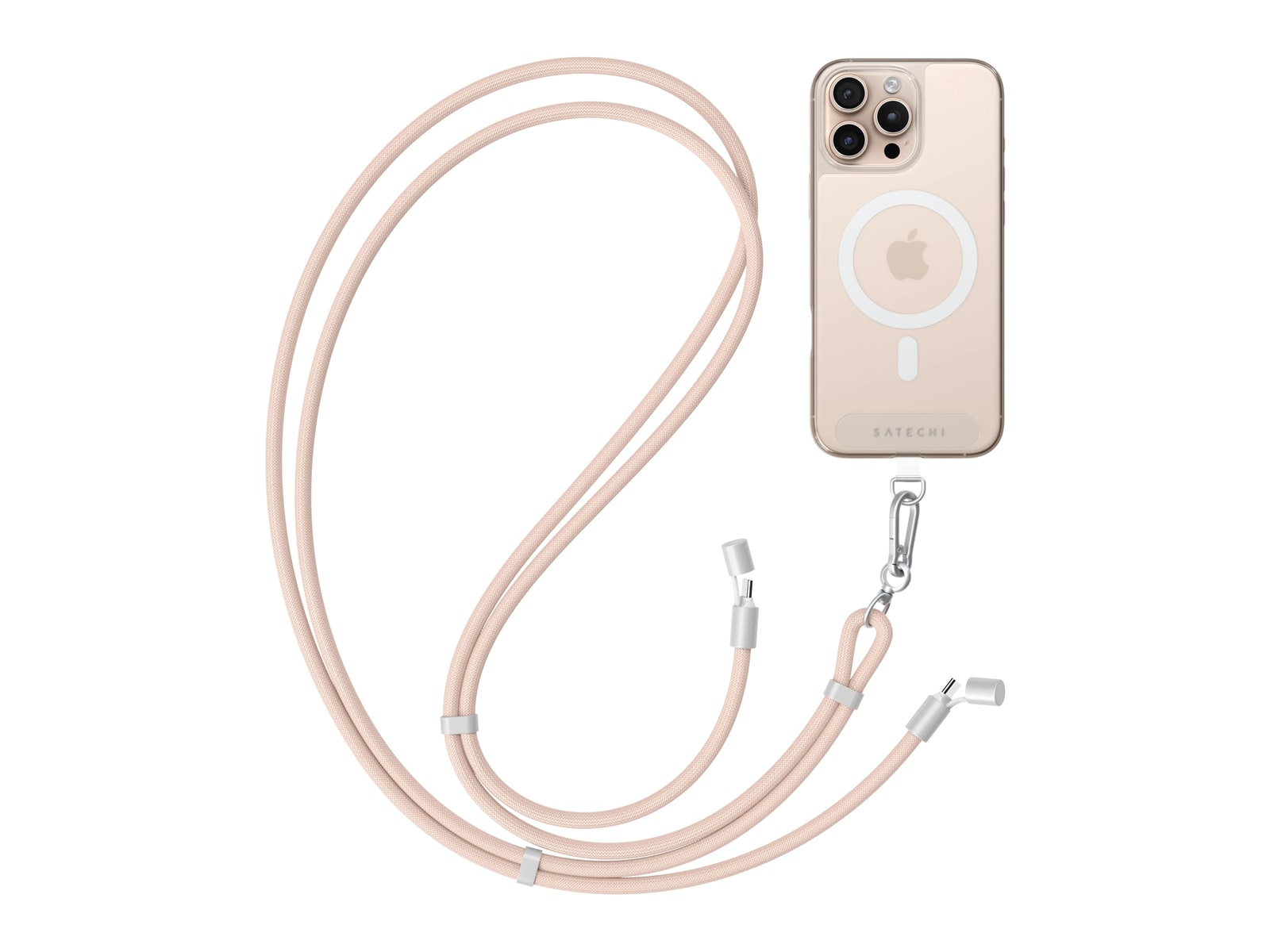 Satechi - OntheGo USB-C Lanyard Cable Desert Rose USB-C Cables