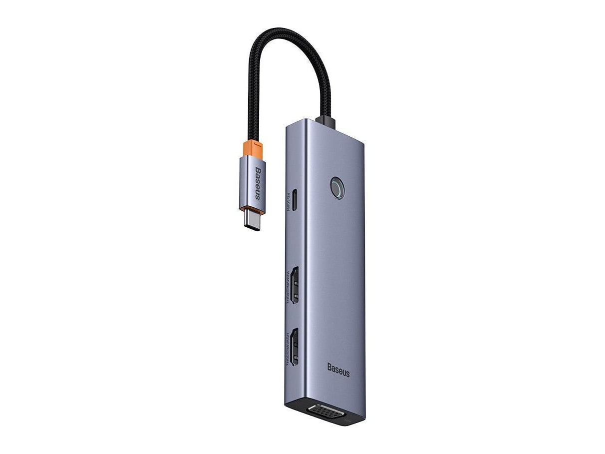 Baseus - PortalJoy 7 in 1 Triple-Display Hub USB-C USB Hubs