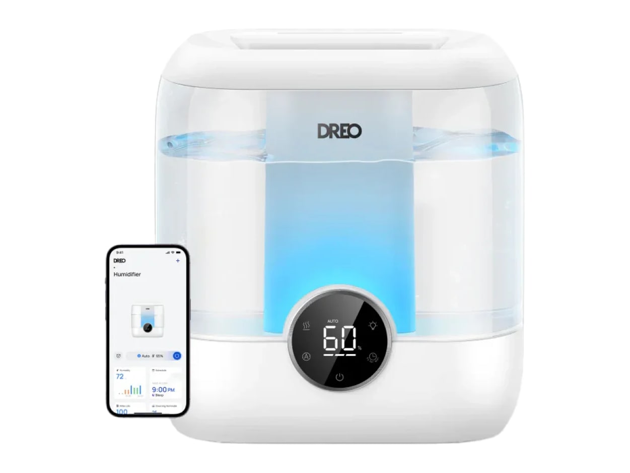 Dreo - Humidifier 524S 6L White Humidifiers & Dehumidifiers