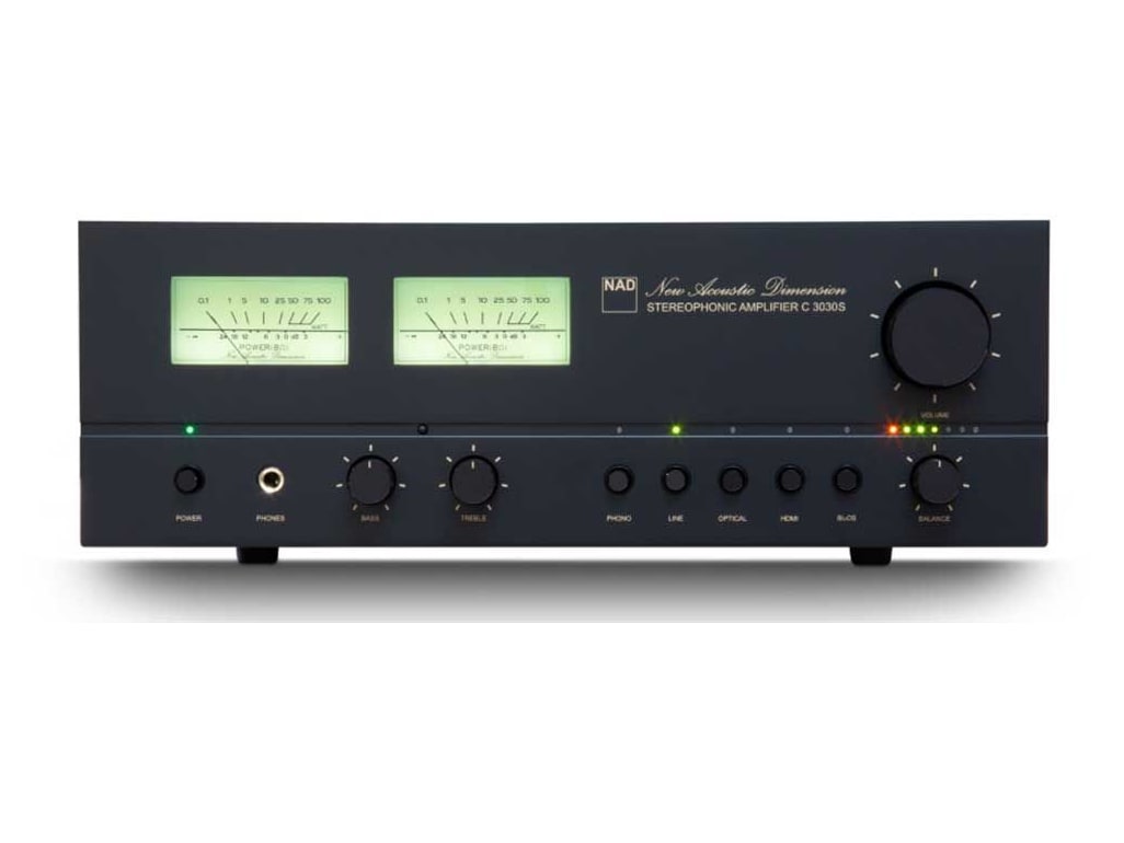 NAD - C 3030S Receivers & Amplifiers - Black