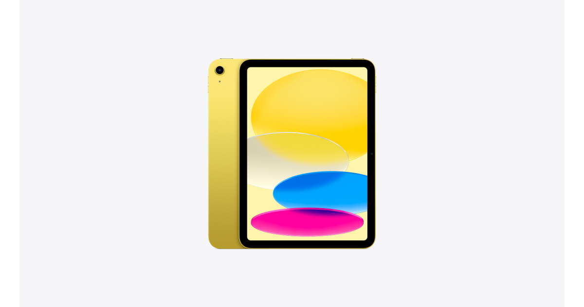 Apple - iPad 11" - A16 chip - 256GB - Wi-Fi - Yellow
