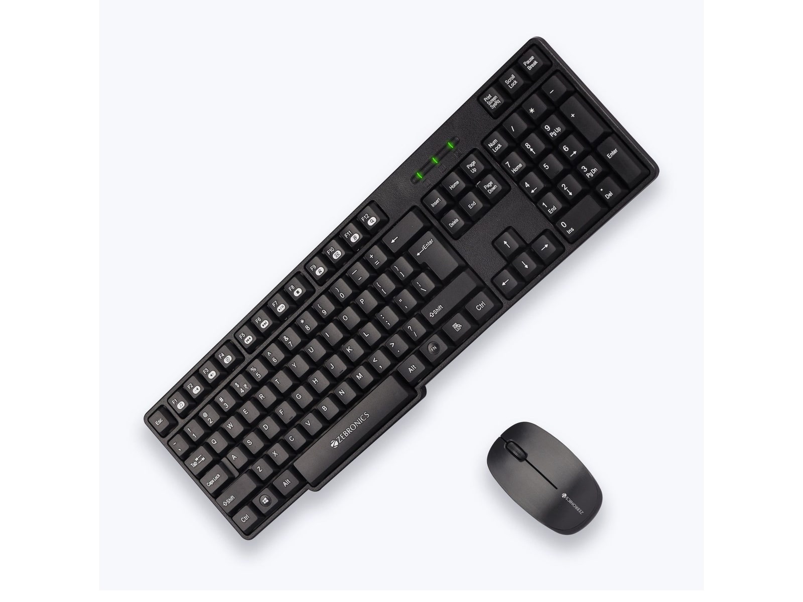 Zebronics - Zeb Companion 115 Combo Wireless Keyboards
