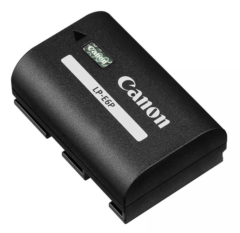 Canon - LP-E6P Lithium-ion Battery Pack Camera Accessories - Black