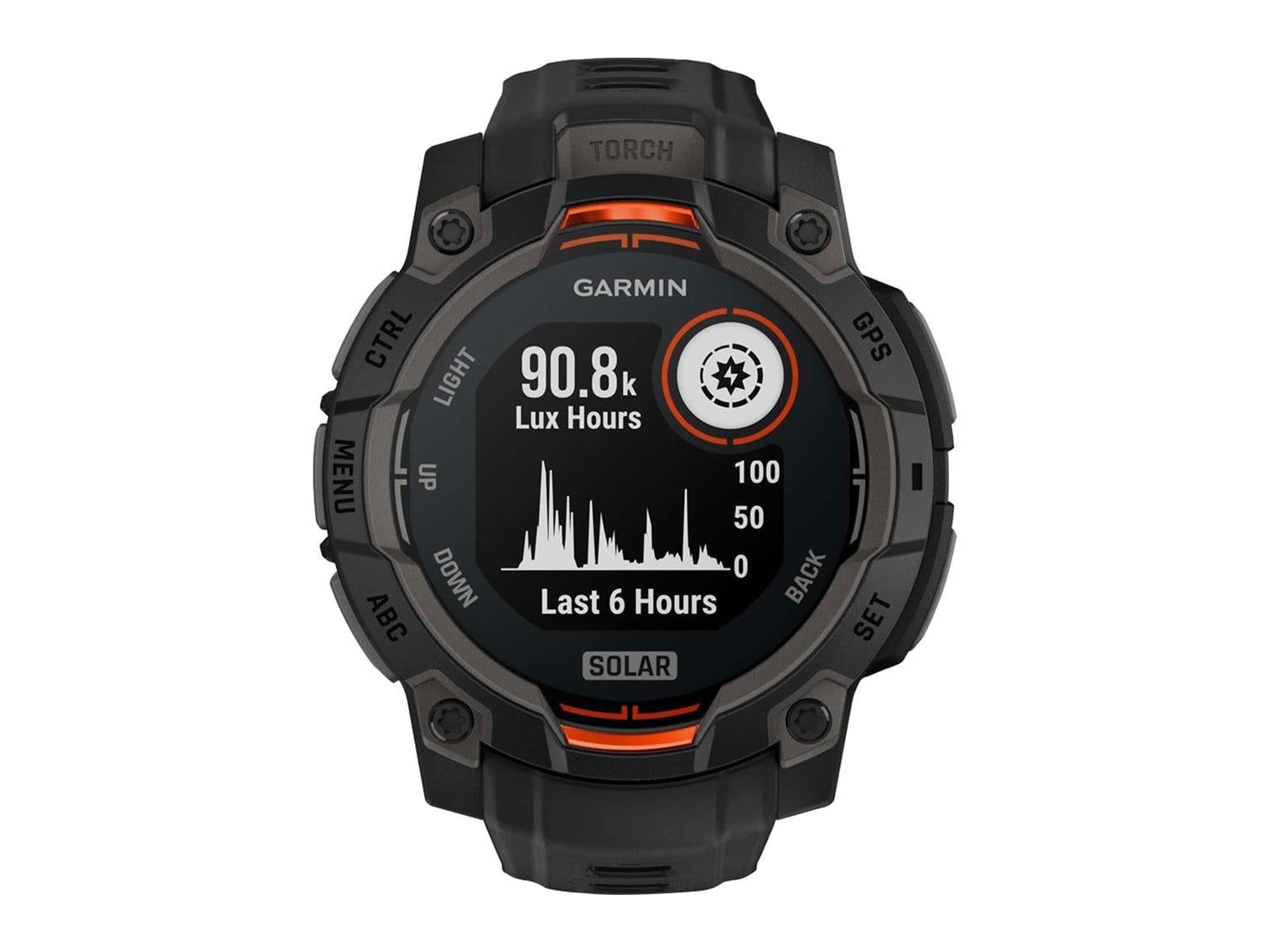 Garmin - Instinct 3 - 45 mm, Solar, Black with Black Band Smart Watches - Black