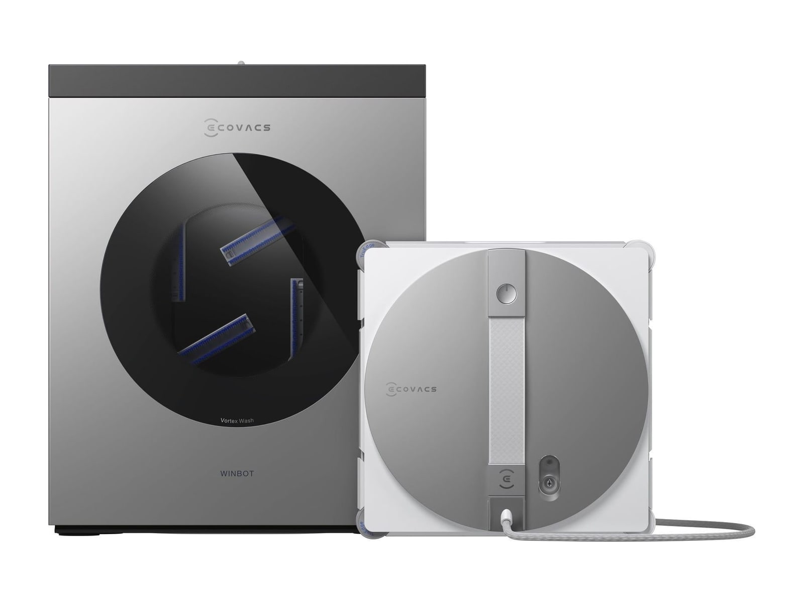 Ecovacs - WINBOT W3 OMNI Window Cleaning Robot Vacuum Cleaners