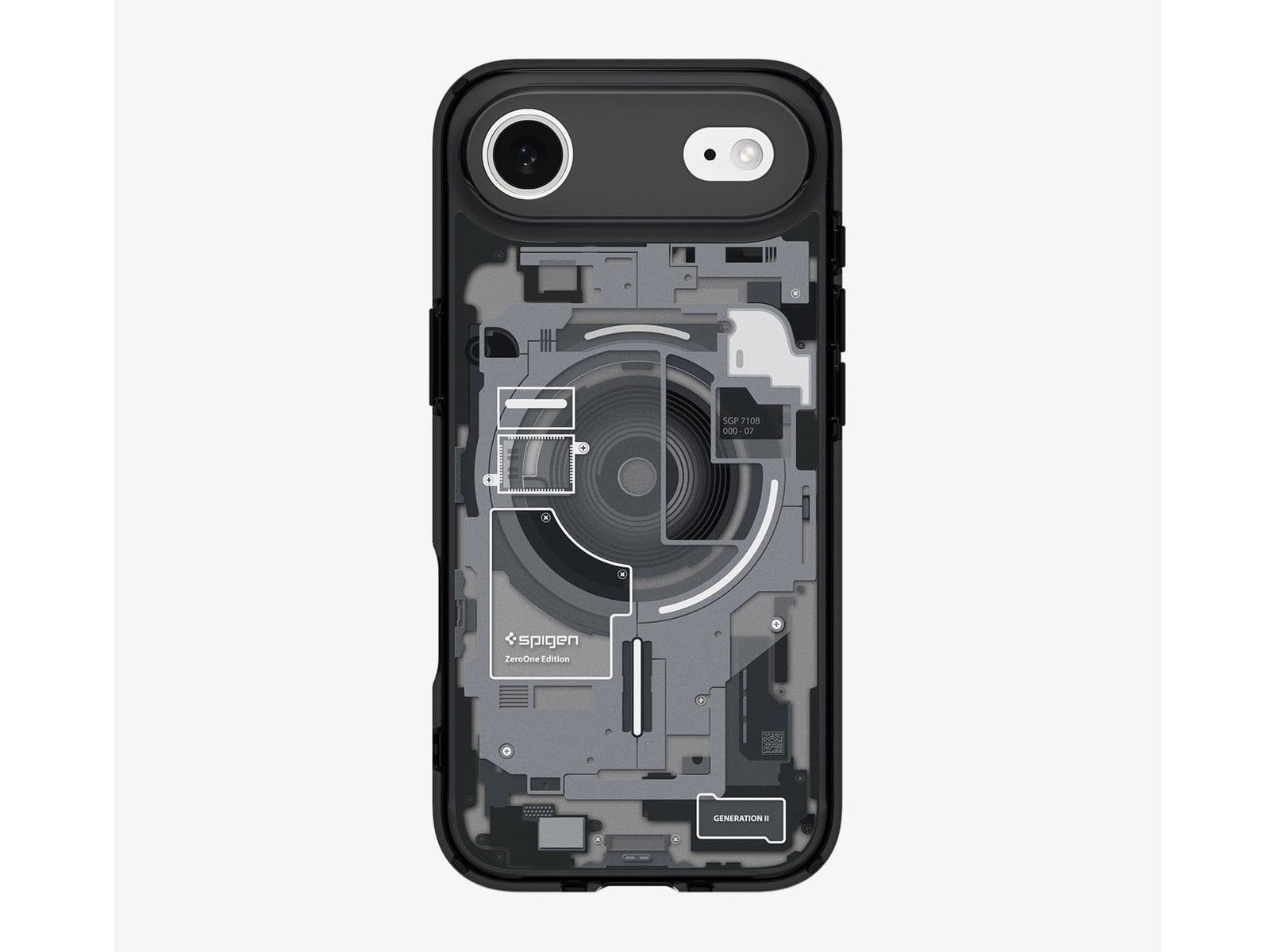 Spigen - Ultra Hybrid Zero One (Mag Fit) - iPhone Air - Zero One Black