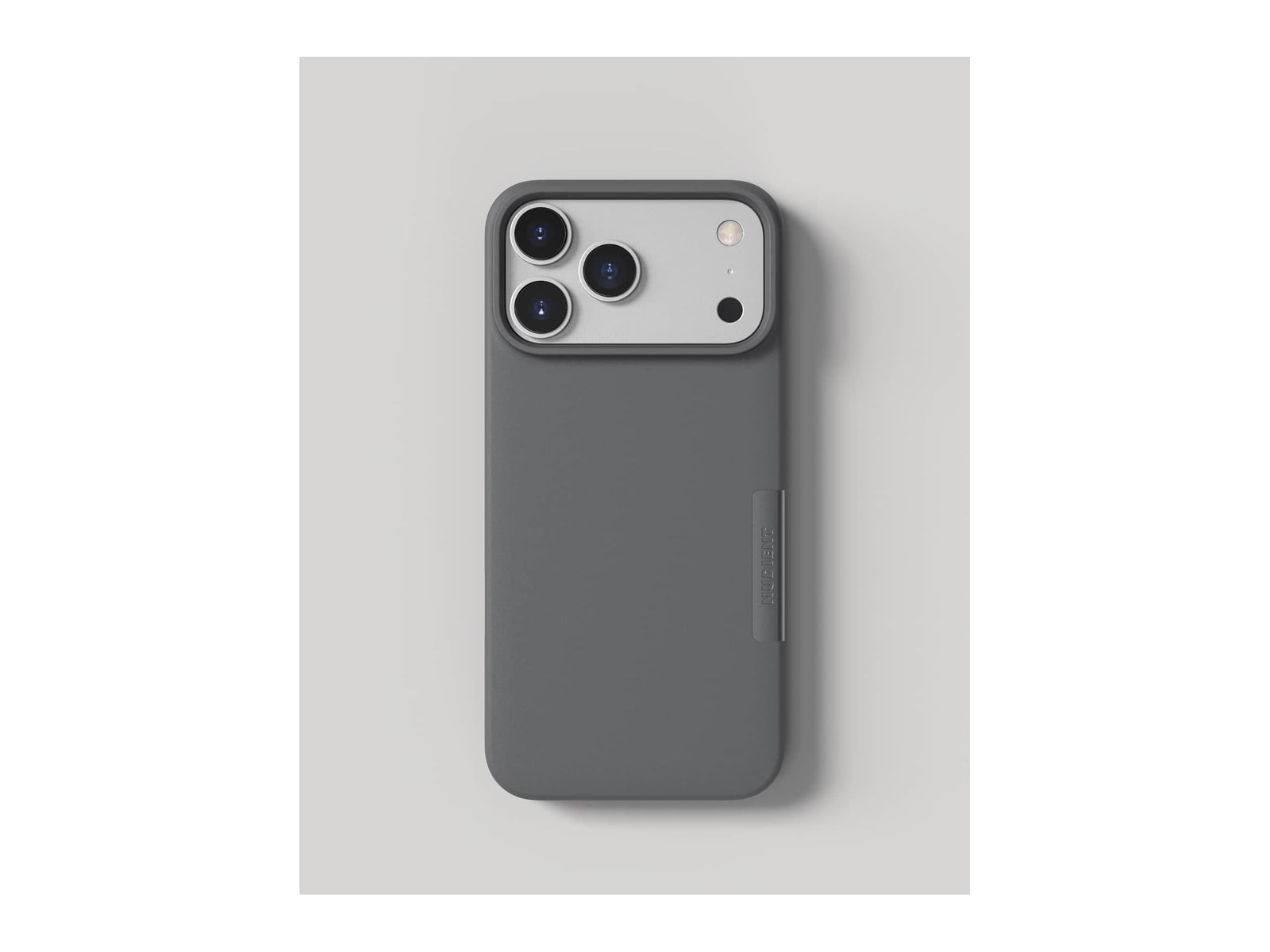 Nudient - Thin Case without MagSafe for iPhone 18 Pro Max - Ash Grey