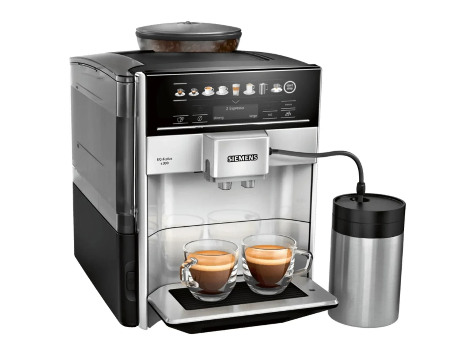 Siemens - TE653M11RW Silver Coffee Makers