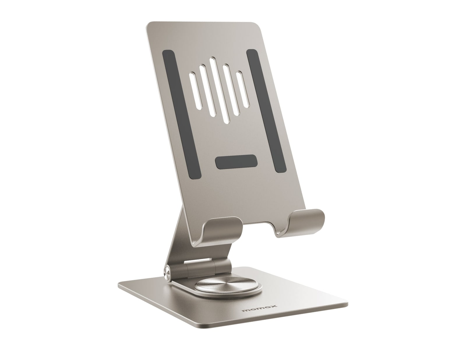 MOMAX - Mobile & Tablet Multi-Purpose Rotating Stand - Titanium