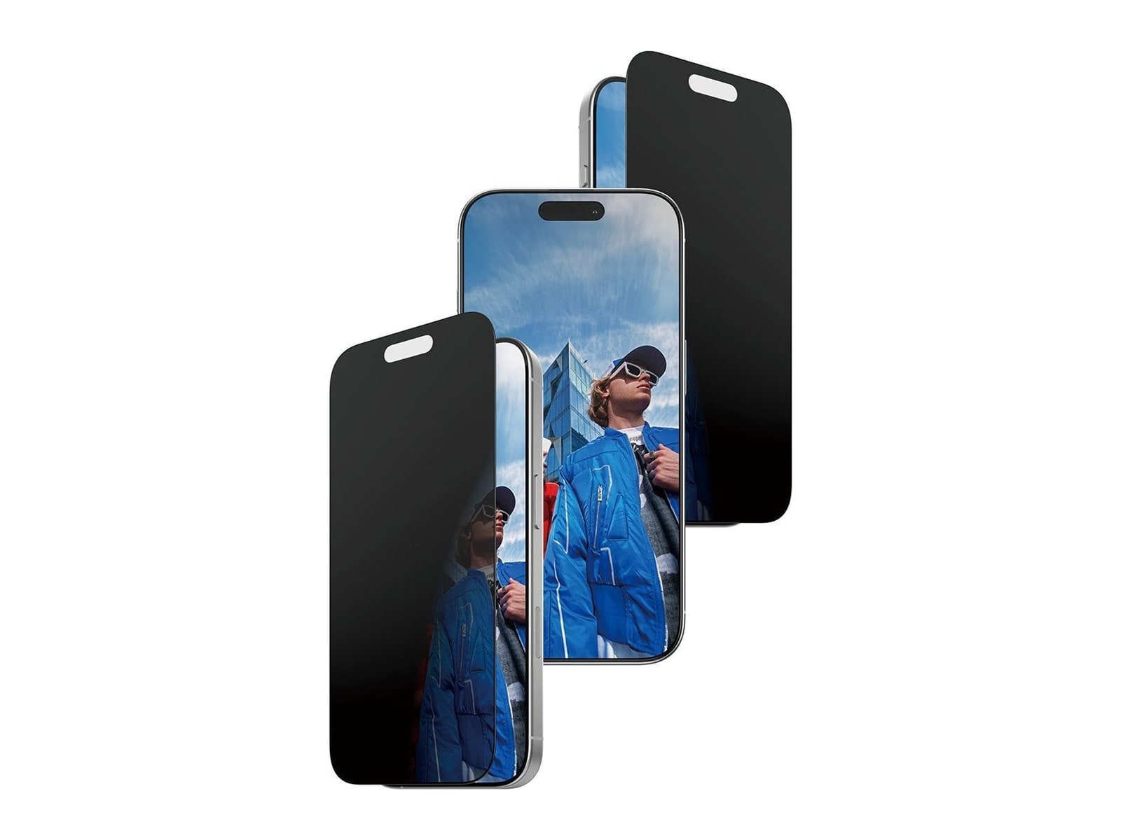 PanzerGlass - 2-Way Privacy Screen Protector iPhone 17 Ultra-Wide Fit w. Fastfit in-a-box
