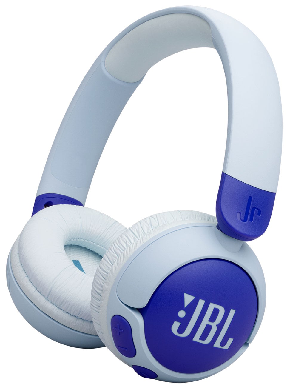 JBL - Junior 320BT Bluetooth 5.3 On-Ear Headphones - Blue