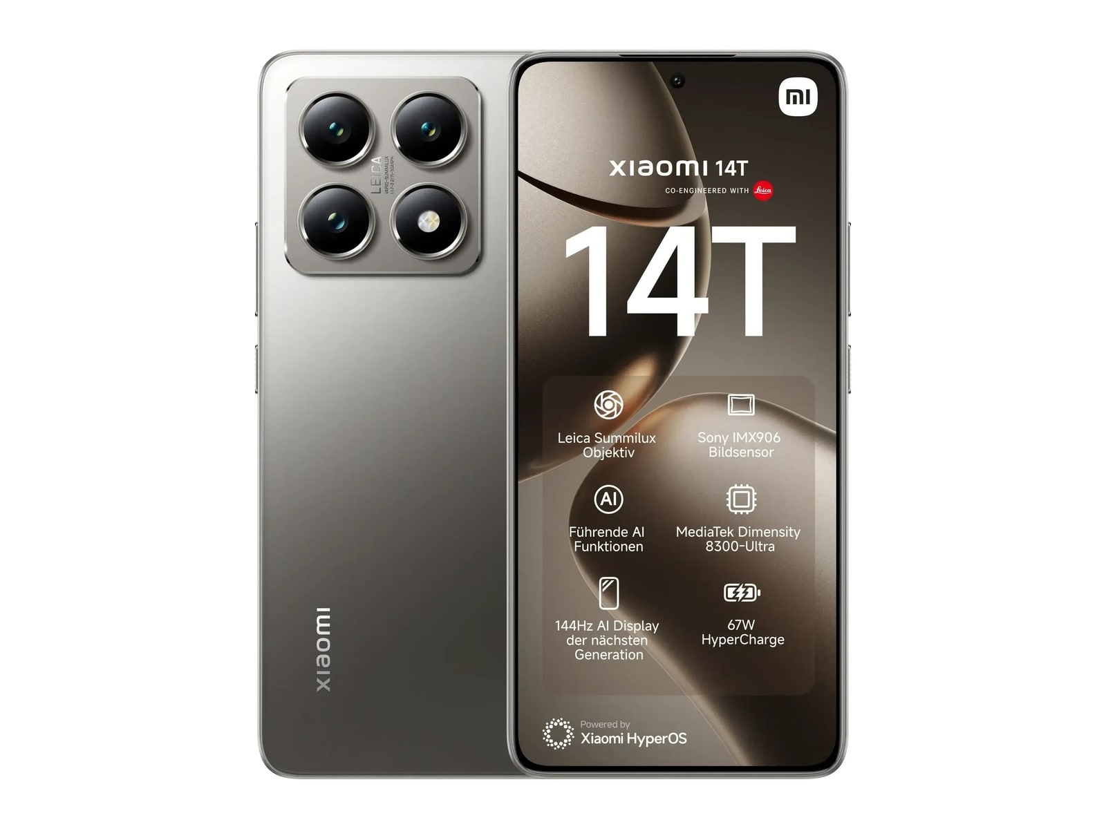 Xiaomi - 14T 256GB - Titan Gray