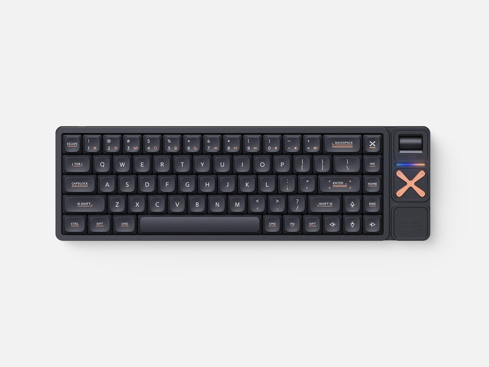 IQUNIX - Magi65 Pro ANSI US Wireless Keyboards - Shadow Black