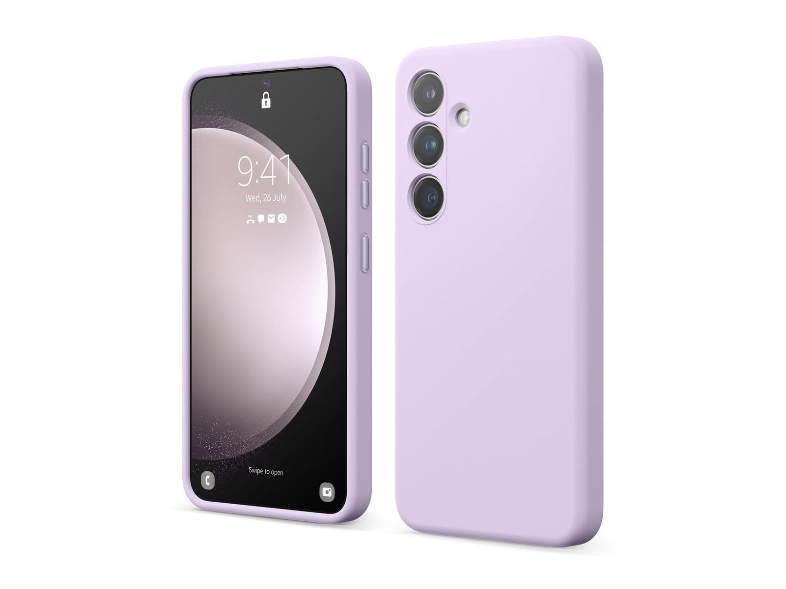 elago - Silicone Case - Galaxy S24 - Lavender