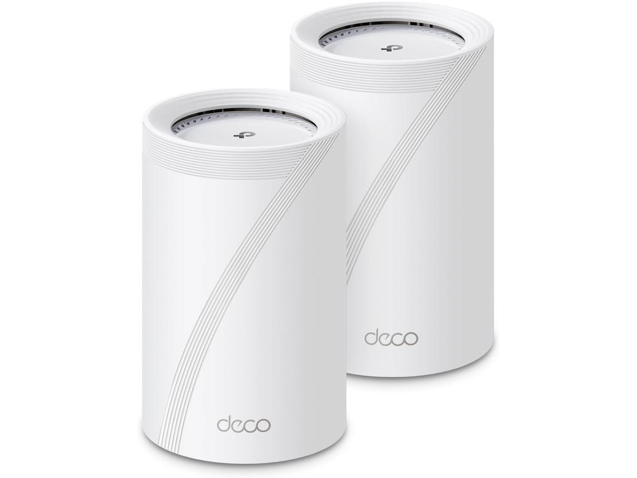 TP-Link - Deco BE67 2-Pack Tri-Band Wi-Fi 7 (802.11be) Mesh Wi-Fi Systems