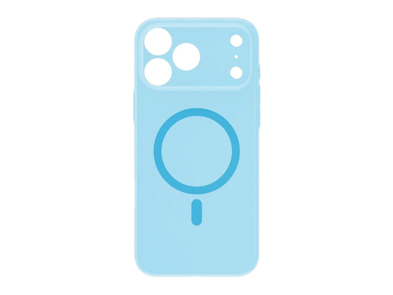 MOMAX - Soma Slim Ultra-Thin Magnetic Case - iPhone 18 Pro Max - Transparent Blue