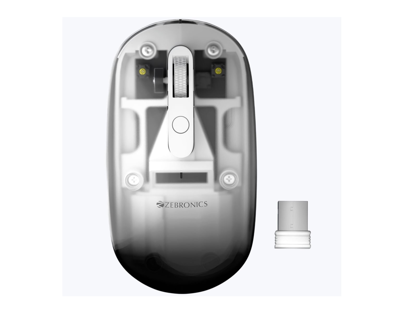 Zebronics - Zeb Sheer Pro Wireless Mice - Black