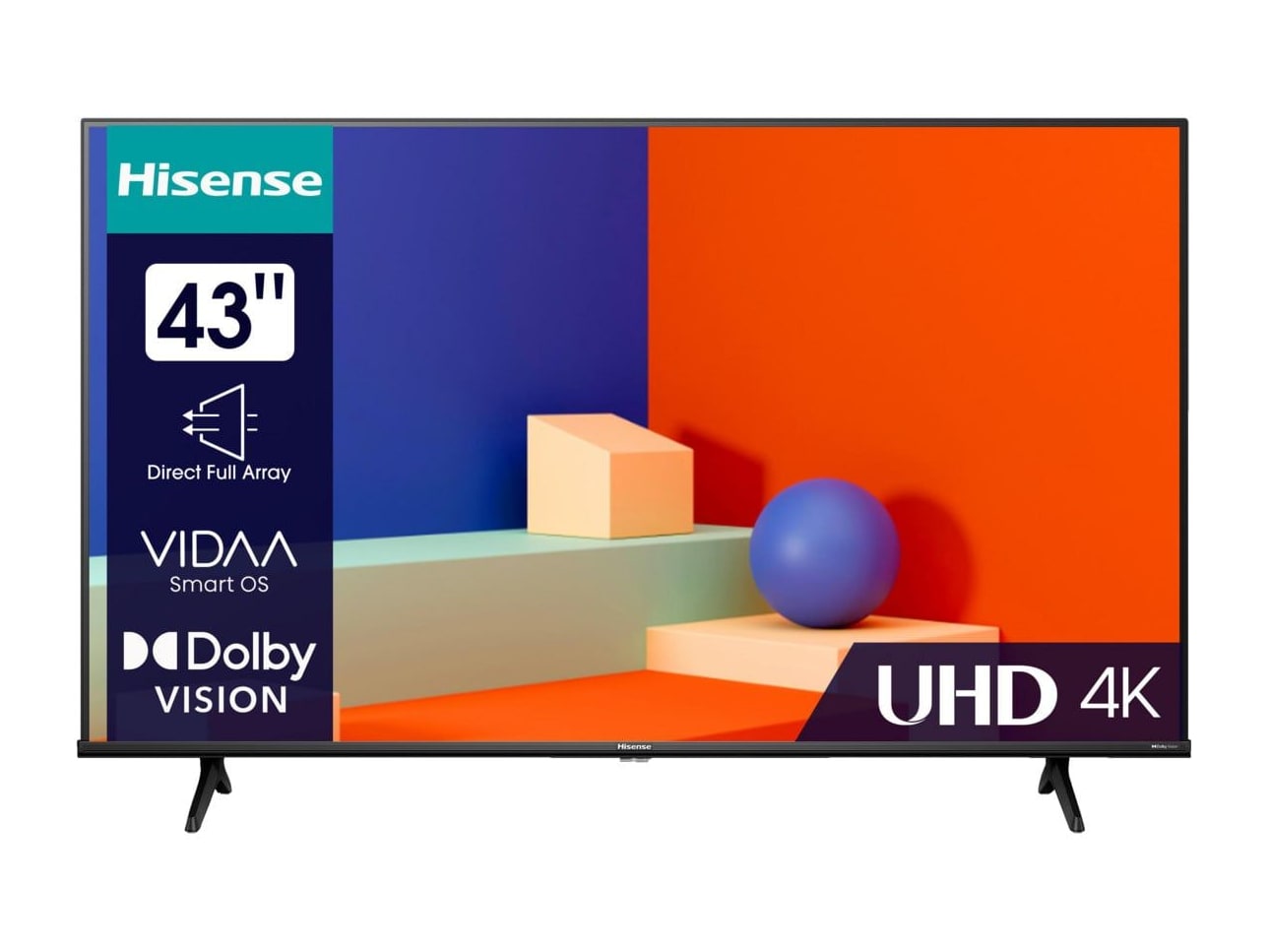 Hisense - LED A6K 43 inch 4K/8K TVs