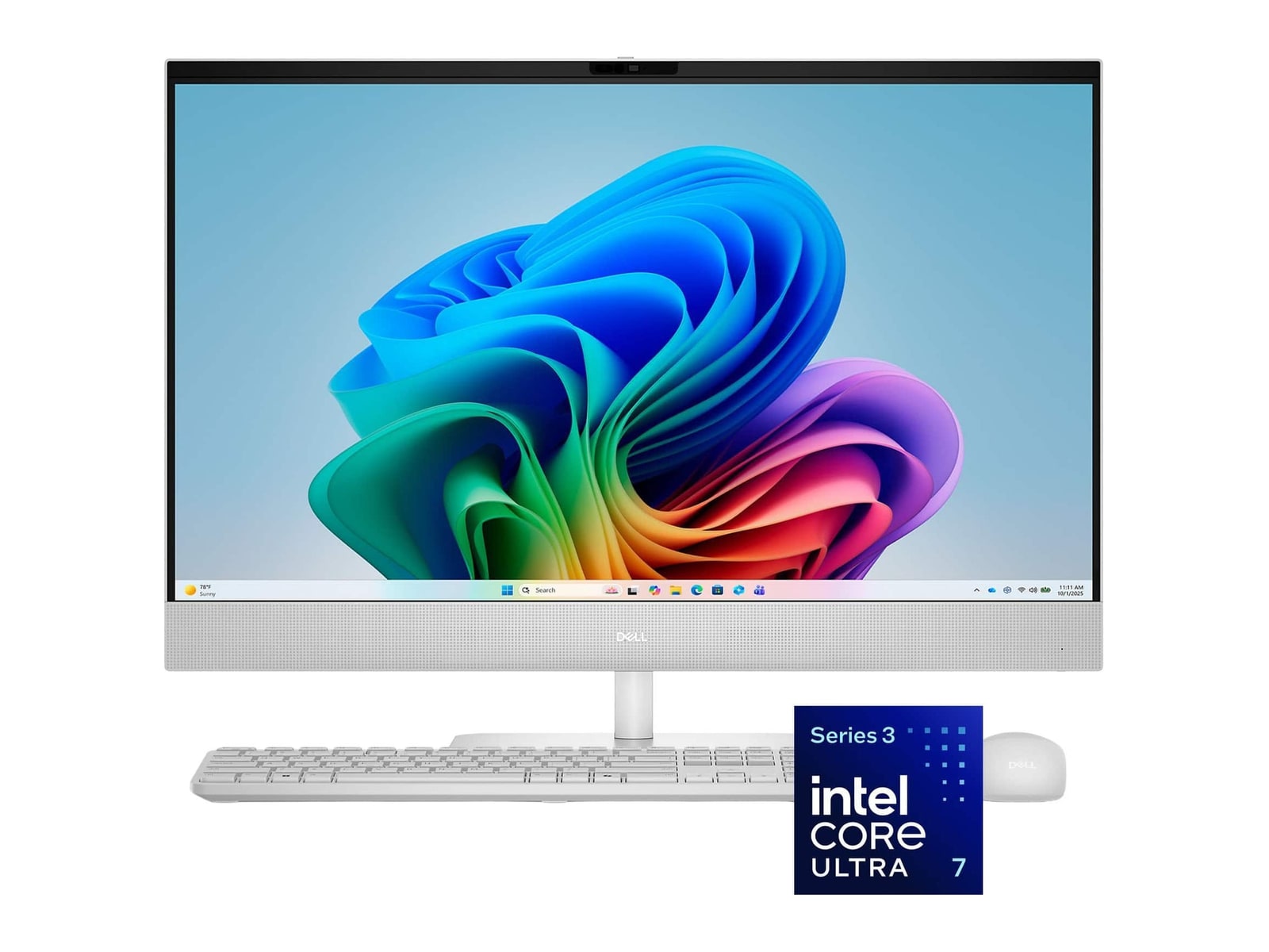 Dell - DEC27260 27" - Intel Core Ultra 7 Series 3 355 chip - 16GB Memory - 1TB SSD - Light Ash