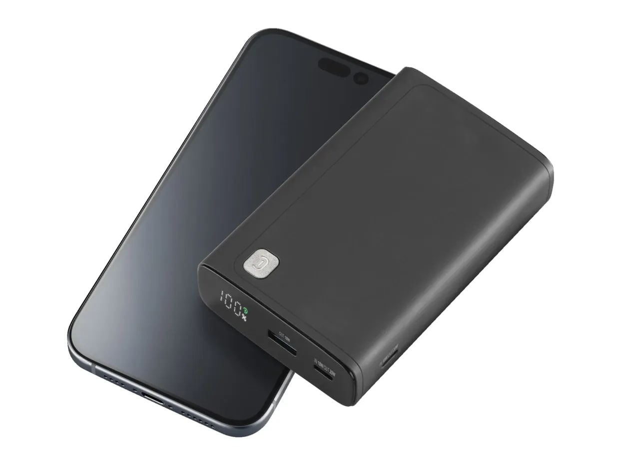 Cellularline - Elite 20000 mAh Black Power Banks
