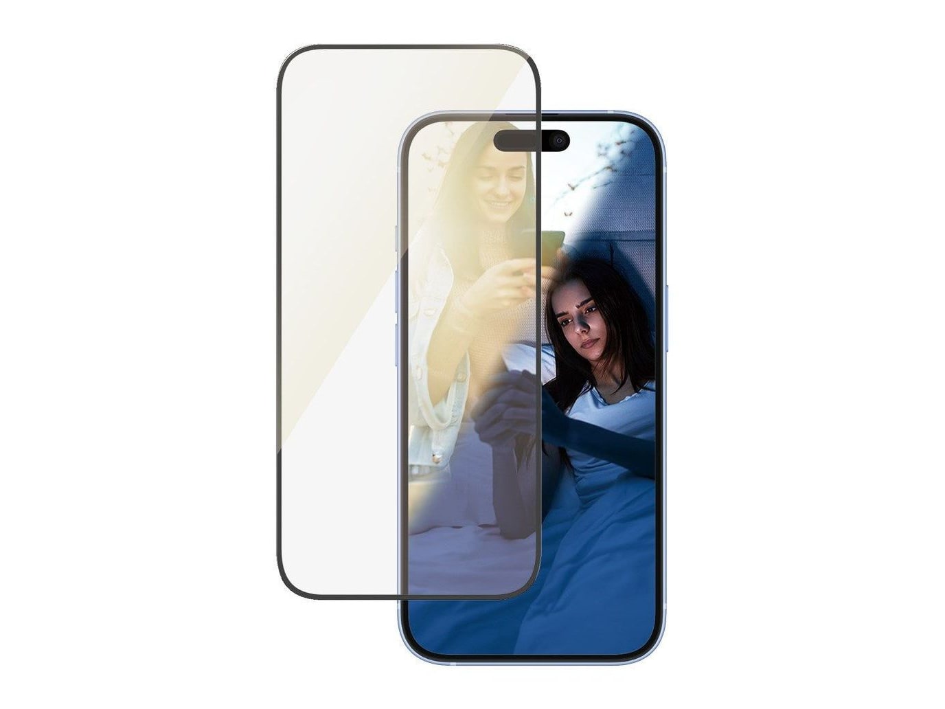 PanzerGlass - EyeCARE Screen Protector iPhone 16 Ultra-Wide Fit