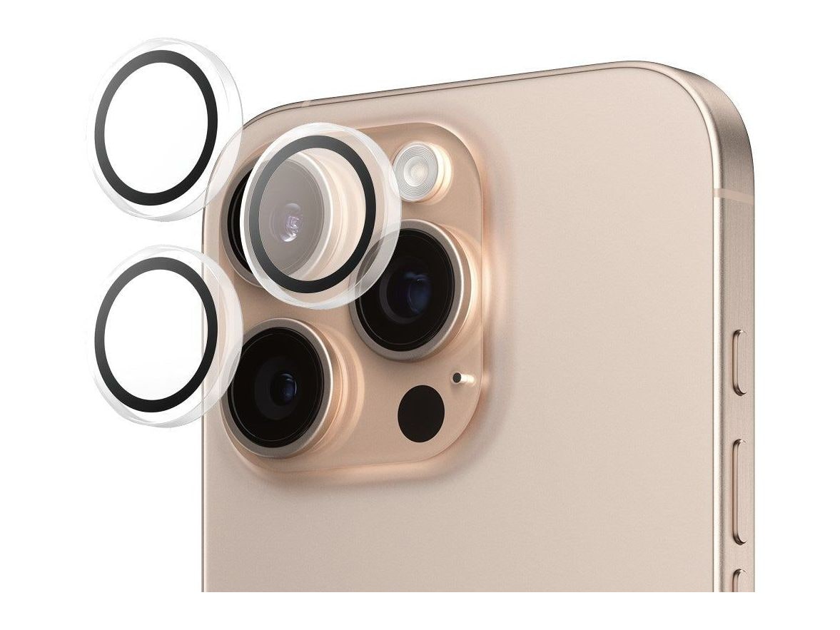 PanzerGlass - Hoops Camera Lens Protector Transparent iPhone 16 Pro