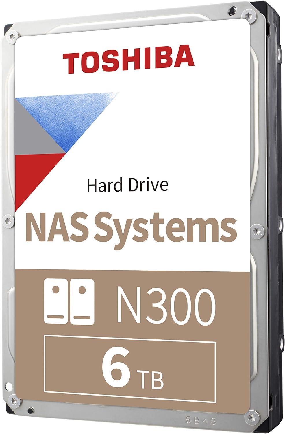 Toshiba - N300 6TB Storage Drives - SATA III (SATA 6.0 Gb/s)