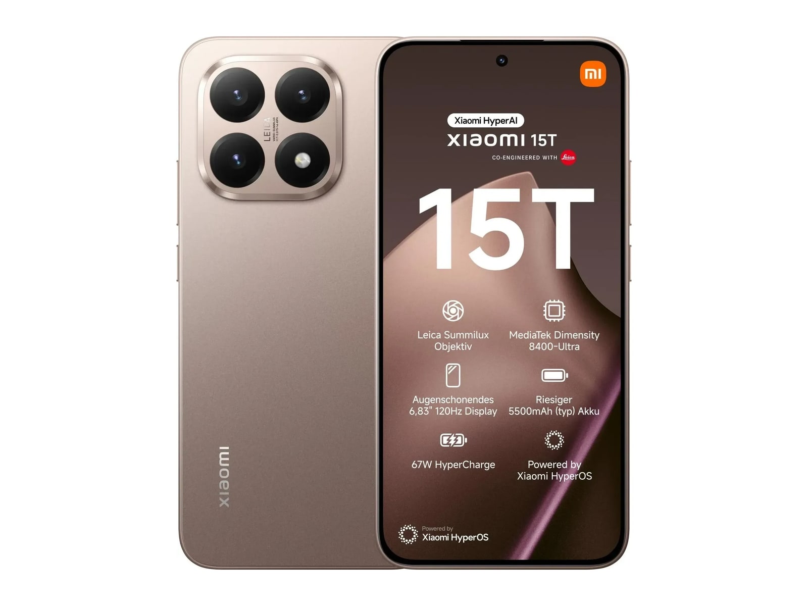 Xiaomi - 15T 256GB - Rose Gold