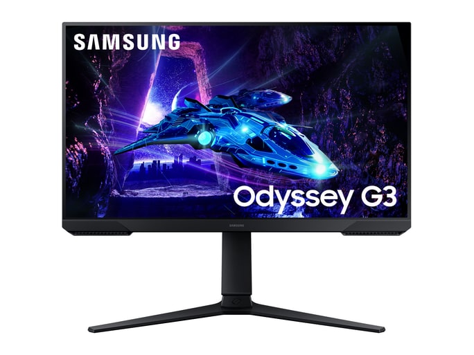 Samsung - 24" Odyssey G3 G30D Ergonomic Stand Full HD 180Hz Gaming Monitors (EU)