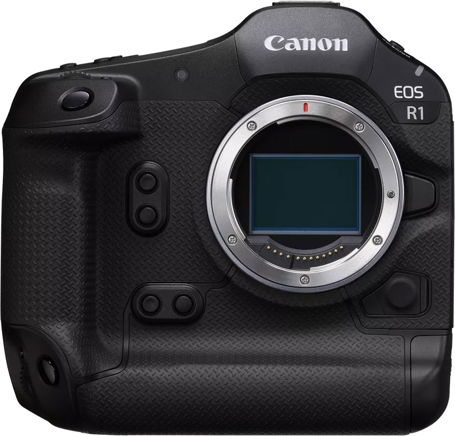 Canon - EOS R1 24.2 MP Mirrorless Cameras Body Only - Black