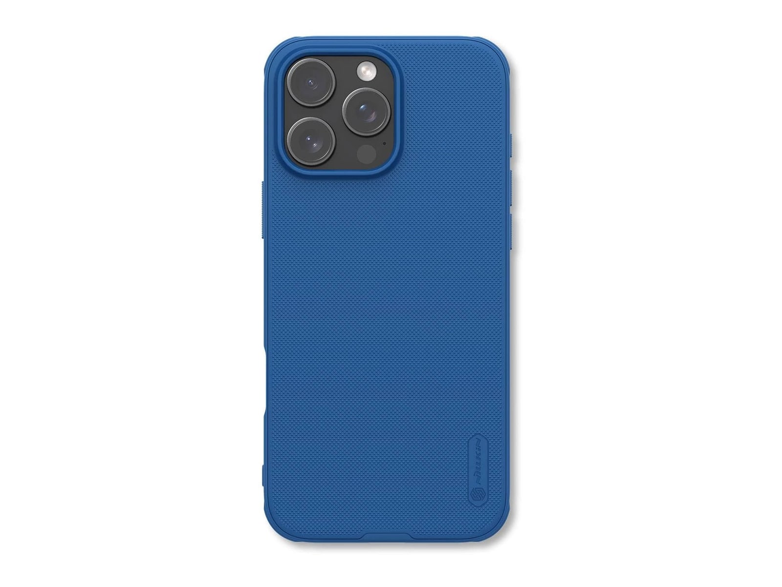 Nillkin - Super Frosted Shield Pro Case - iPhone 16 Pro - Matte Blue